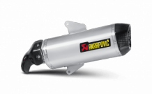 Akrapovic Slip-on Line RVS met E-keur Gilera GP 800 2008-2015